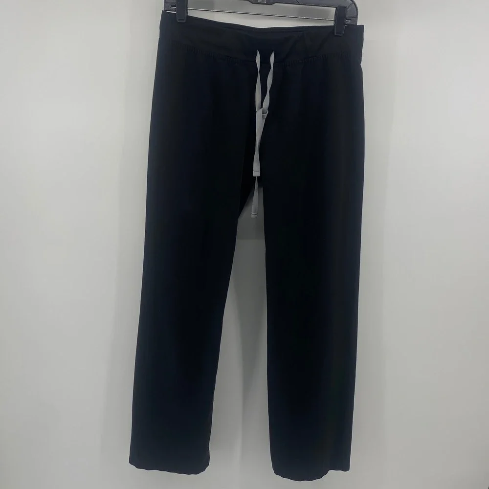 FIGS Scrub Pants Mens S/P Black Technical‎ Collection Drawstring Straight